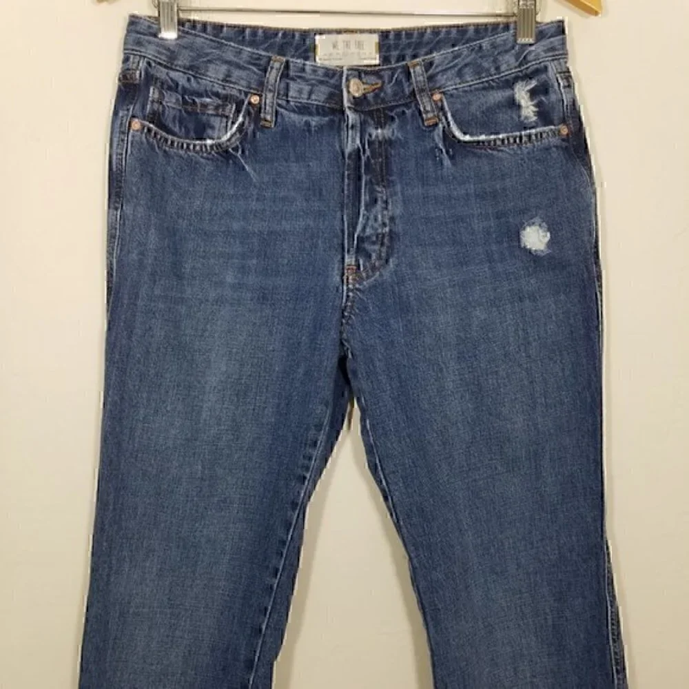 We The Free Button Fly Raw Hem Jeans Size 27